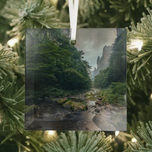 Forces | Zhangjiajie National Forest Park Glas Ornament (Insitu)