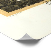 Ford City Pennsylvania 1896 Antiek Panorama Poster (Hoek)