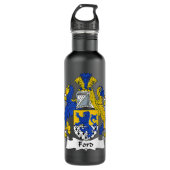 Ford Coat of Arms  Family Crest  Waterfles (Voorkant)