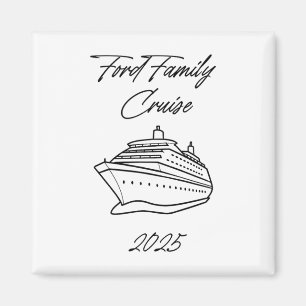 Ford Familie Cruise 2025 Magneet