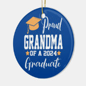 Ford Grandma A Klasse 2024 Afstuderen Dinosaur Keramisch Ornament (Links)