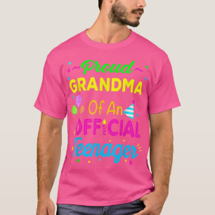 Ford grootmoeder van een officiële tiener 13th Bir T-shirt