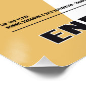 Ford GT40 Bucknum-Hutcherson Perfect Poster (Hoek)