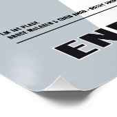 Ford GT40 McLaren-Amon Perfect Poster (Hoek)