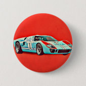 Ford GT40 Ronde Button 5,7 Cm (Voorkant)