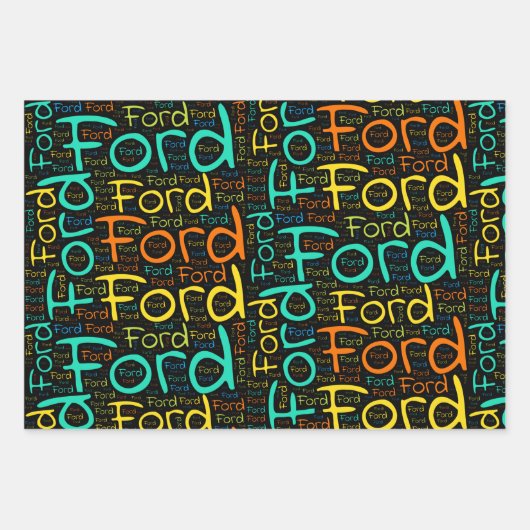 Ford Inpakpapier Vel (Voorkant)