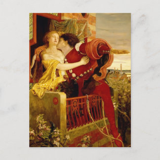 Ford Madox Brown: Romeo en Juliet Briefkaart