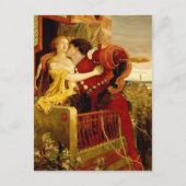 Ford Madox Brown: Romeo en Juliet Briefkaart (Voorkant)