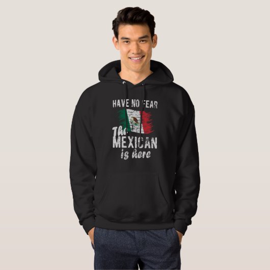 Ford Mexicaans erfgoed in Mexico: Mexicaanse vlag Hoodie (Voorkant volledig)