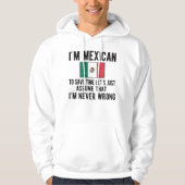 Ford Mexicaans erfgoed in Mexico: Mexicaanse vlag Hoodie (Voorkant)