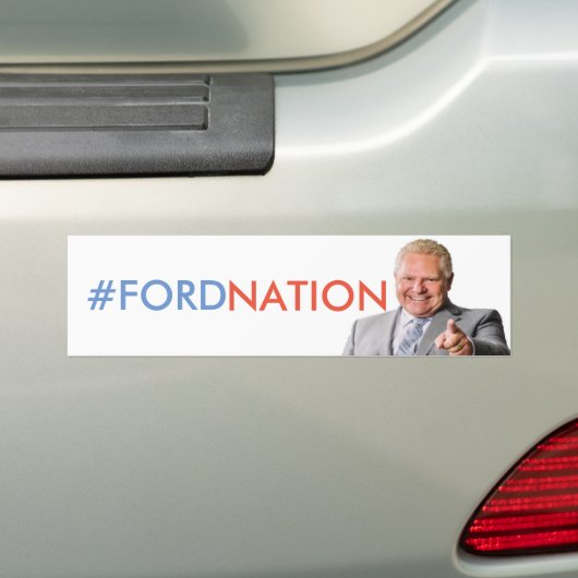 Ford Nation Bumpersticker (Op auto)