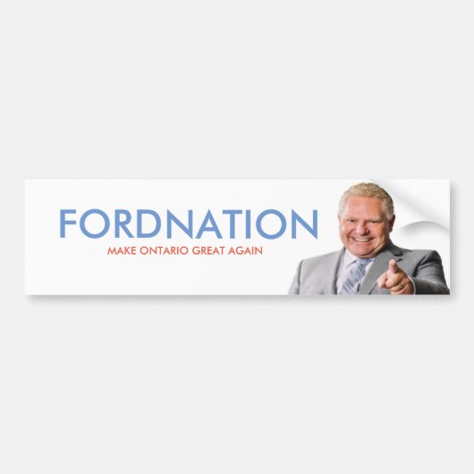 FORD NATION MOGA BUMPERSTICKER (Voorkant)