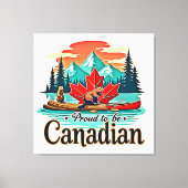 Ford om Canadees te zijn Canvas Afdruk (Voorkant)
