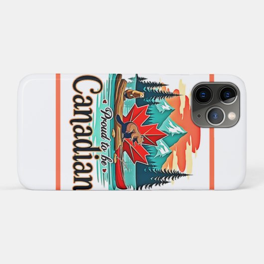 Ford om Canadees te zijn Case-Mate iPhone Case (Achterkant (horizontaal))