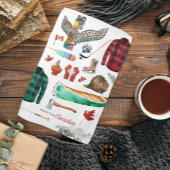 Ford om Canadees te zijn | Illustratie Waterverf Theedoek