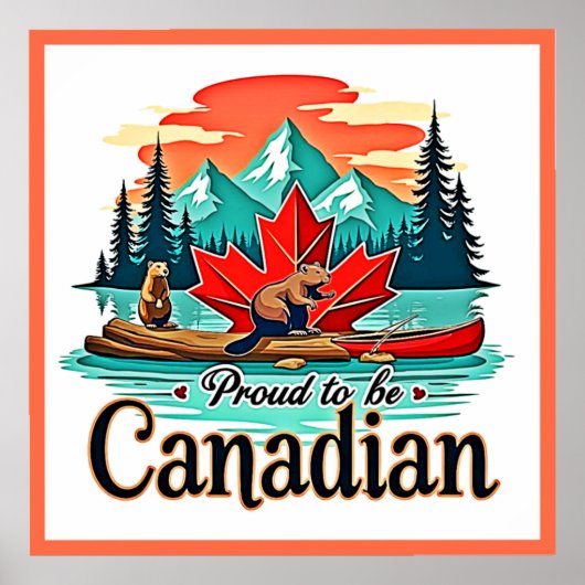 Ford om Canadees te zijn Poster (Voorkant)