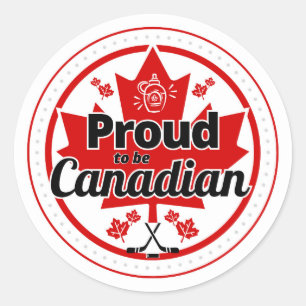 Ford om Canadees te zijn Ronde Sticker