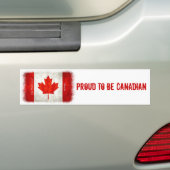 Ford om Canadees te zijn - Vlag Bumpersticker (Op auto)