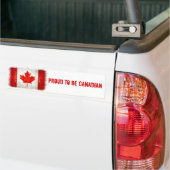 Ford om Canadees te zijn - Vlag Bumpersticker (Op Truck)