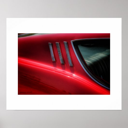Ford Torino Fastback Poster Print (Voorkant)