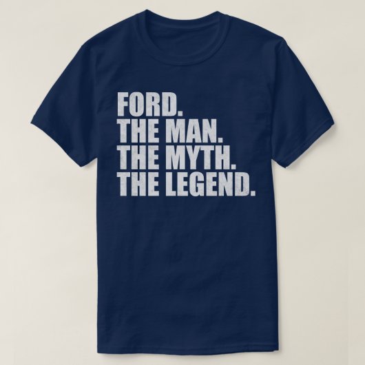 FordFord Namegiven naam T-shirt (Design voorkant)
