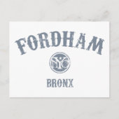 Fordham Briefkaart (Voorkant)
