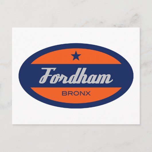 Fordham Briefkaart (Voorkant)