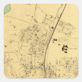 Fordham Vierkante Sticker (Voorkant)