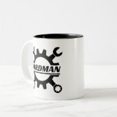 Fordman AKA Kenneth Oaks Gear Coffee Mok (Voorkant links)