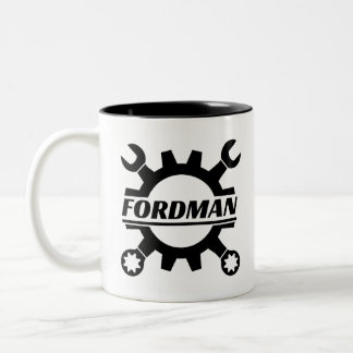 Fordman AKA Kenneth Oaks Gear Coffee Mok