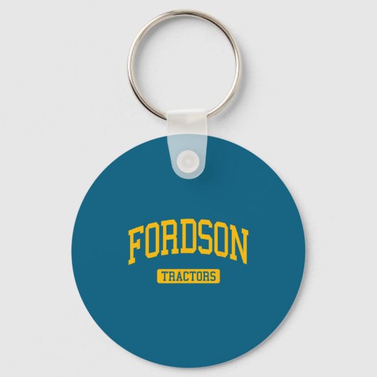 Fordson middelbare school hs dearborn mi universit sleutelhanger (Voorkant)