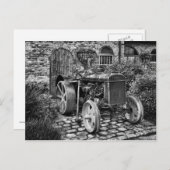  Fordson Tractor, Bredbury Hall Briefkaart (Voorkant / Achterkant)