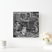  Fordson Tractor, Bredbury Hall Vierkante Klok (Huis)