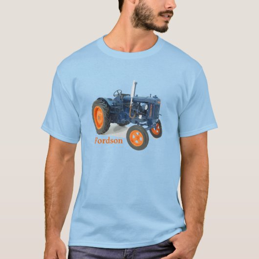 Fordson Tractor Classic  Wandeleend T-shirt (Voorkant)