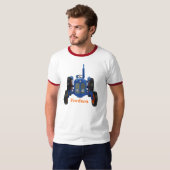 Fordson Tractor Classic Wandeleend T-shirt (Voorkant volledig)