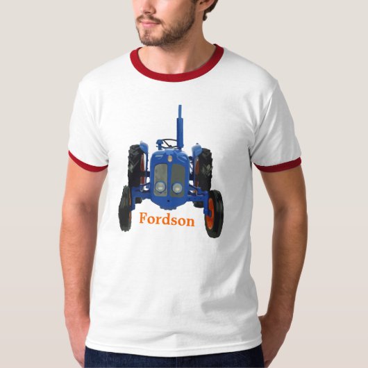 Fordson Tractor Classic Wandeleend T-shirt (Voorkant)