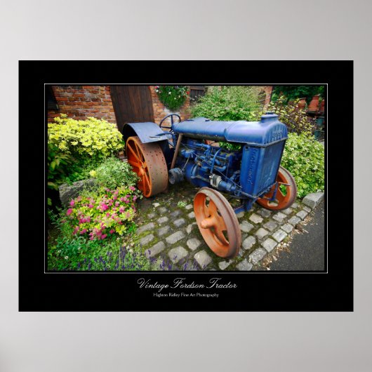  Fordson Tractor, poster in galerijstijl afdrukken (Voorkant)