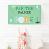 Fore, 4e verjaardag Par-t-shirt Spandoek (Insitu)