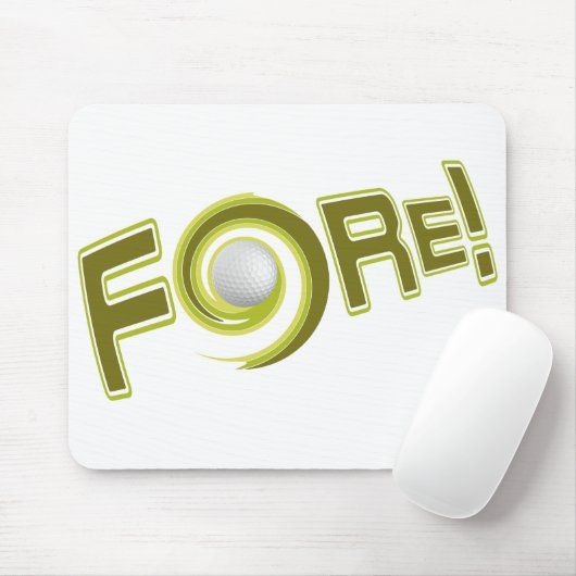 FORE, aangepaste mousepad Muismat (Met muis)