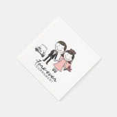 FORE EVER golf bruiloft toernooi voor golfer Groc Servet (Hoek)