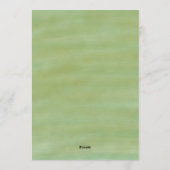 Fore Ever Off The Market Golf Bridal Shower Kaart (Achterkant)