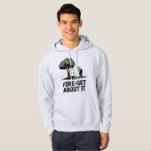 Fore-Get About It – Funny Golf Cartoon with Tree  Hoodie (Voorkant volledig)