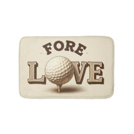 Fore Love Golf Badmat voor Golfers