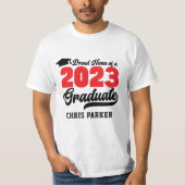 Fore NANA van een 2023 Afstuderen oud script T-shirt (Voorkant)