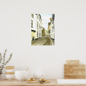 "Fore Street, Fowey"-Poster Poster (Keuken)
