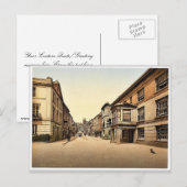 Fore Street, Totnes, England klassiek Photochrom Briefkaart (Voorkant / Achterkant)