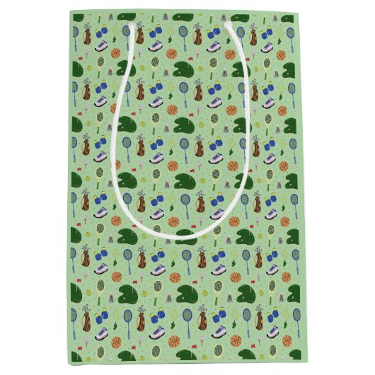 Fore the Perfect Gift – Golf Gift Bag Medium Cadeauzakje (Voorkant)