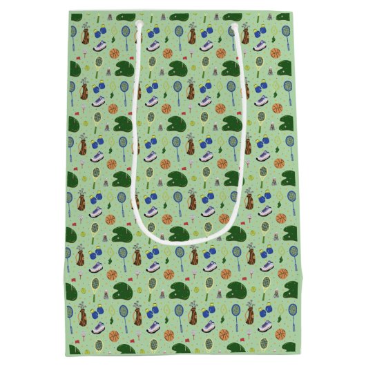 Fore the Perfect Gift – Golf Gift Bag Medium Cadeauzakje (Achterkant)