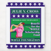 FORE WIFLE Mousepad Verticaal Muismat (Voorkant)