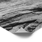 Foreboding rock formation poster (Hoek)